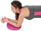 Enero fit, dysk poduszka sensomotoryczna z pompką, 33 cm, różowy