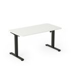 Entelo, Axio, biurko elektryczne regulowane, rozmiar 5-6, 120-60 cm, biały