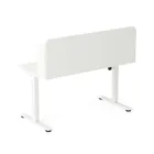 Entelo, Axio, biurko elektryczne regulowane z nadstawką, rozmiar 3-4, 120-65 cm, biały
