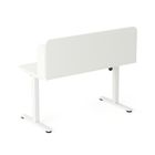 Entelo, Axio, biurko elektryczne regulowane z nadstawką, rozmiar 5-6, 100-65 cm, biały