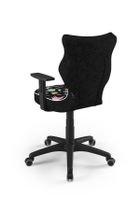 Entelo, Duo, krzesło biurowe z podłokietnikami, wzrost 159-188 cm, dinozaury