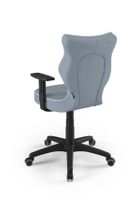 Entelo, Duo, krzesło biurowe z podłokietnikami, wzrost 159-188 cm, niebieskie