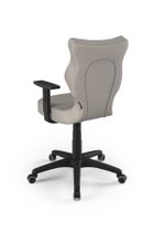 Entelo, Duo, krzesło biurowe z podłokietnikami, wzrost 159-188 cm, szare