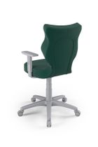 Entelo, Duo, krzesło biurowe z podłokietnikami, wzrost 159-188 cm, zielone