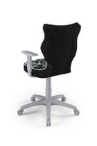 Entelo, Duo, krzesło młodzieżowe z podłokietnikami, wzrost 146-176,5 cm, moro