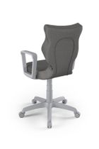 Entelo, Norm, krzesło biurowe z podłokietnikami, wzrost 159-188 cm, ciemno szare