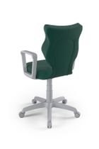 Entelo, Norm, krzesło biurowe z podłokietnikami, wzrost 159-188 cm, zielone