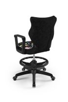 Entelo, Norm, krzesło biurowe z podnóżkiem i podłokietnikami, wzrost 159-188 cm, dinozaury