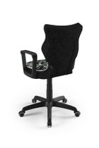 Entelo, Norm, krzesło młodzieżowe z podłokietnikami, wzrost 146-176,5 cm, moro