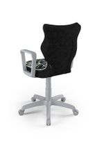 Entelo, Norm, krzesło młodzieżowe z podłokietnikami, wzrost 146-176,5 cm, moro