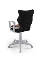 Entelo, Norm, krzesło młodzieżowe z podłokietnikami, wzrost 146-176,5 cm, zwierzaki