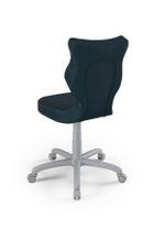 Entelo, Petit, krzesło biurowe, wzrost 159-188 cm, granatowe
