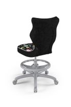 Entelo, Petit, krzesło biurowe z podnóżkiem, wzrost 159-188 cm, dinozaury