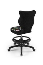 Entelo, Petit, krzesło biurowe z podnóżkiem, wzrost 159-188 cm, dinozaury