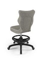 Entelo, Petit, krzesło biurowe z podnóżkiem, wzrost 159-188 cm, szare