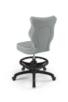 Entelo, Petit, krzesło biurowe z podnóżkiem, wzrost 159-188 cm, szare