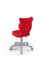 Entelo, Petit, krzesło dziecięce, wzrost 133-159 cm, czerwone