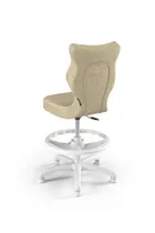 Entelo, Petit, krzesło dziecięce z podnóżkiem, wzrost 119-142 cm, beżowe