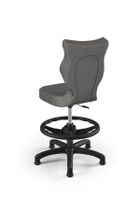 Entelo, Petit, krzesło dziecięce z podnóżkiem, wzrost 119-142 cm, ciemno szare