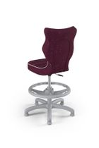 Entelo, Petit, krzesło dziecięce z podnóżkiem, wzrost 119-142 cm, fioletowe