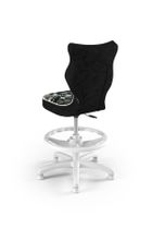 Entelo, Petit, krzesło dziecięce z podnóżkiem, wzrost 119-142 cm, moro