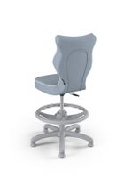 Entelo, Petit, krzesło dziecięce z podnóżkiem, wzrost 119-142 cm, niebieskie