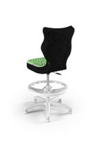 Entelo, Petit, krzesło dziecięce z podnóżkiem, wzrost 119-142 cm, piłki