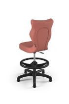 Entelo, Petit, krzesło dziecięce z podnóżkiem, wzrost 119-142 cm, różowe