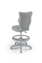 Entelo, Petit, krzesło dziecięce z podnóżkiem, wzrost 119-142 cm, szare