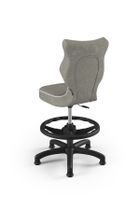 Entelo, Petit, krzesło dziecięce z podnóżkiem, wzrost 119-142 cm, szare
