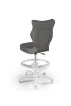 Entelo, Petit, krzesło dziecięce z podnóżkiem, wzrost 133-159 cm, ciemno szare