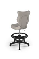 Entelo, Petit, krzesło dziecięce z podnóżkiem, wzrost 133-159 cm, szare