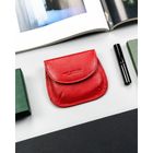 Etui na klucze, czerwone, skórzane, 4U Cavaldi