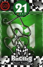 Eureka! Racing, nr 21, druciana łamigłówka, poziom 1/4