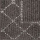 Eurofirany, dywanik łazienkowy, Martha, 50-70 cm, grafitowy