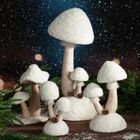 Eurofirany, figurka świąteczna, 25-36-51 cm, biały