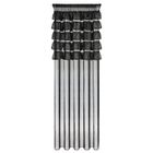 Eurofirany, firana gotowa, Aura, na taśmie, 140-270 cm, czarny