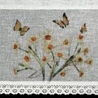 Eurofirany, firana gotowa, Flora, 150-30 cm, żółty