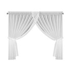 Eurofirany, firana gotowa, Hestia, na taśmie, 400-160 cm, biały