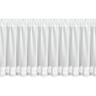 Eurofirany, firana gotowa, Lila, na taśmie, 150-40 cm, biały