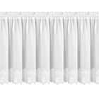 Eurofirany, firana gotowa, Sola, na taśmie, 150-70 cm, biały