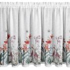 Eurofirany, firana zaciemniająca gotowa, Nemezja, na taśmie, 150-90 cm, biały