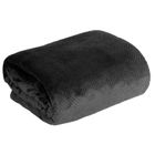 Eurofirany, koc, Cindy, 170-210 cm, czarny