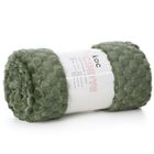 Eurofirany, koc d91 Cindy6, 170-210 cm, oliwkowy