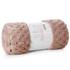 Eurofirany, koc d91 cindy6, 200-220 cm, beżowy