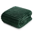 Eurofirany, koc d91 soft, 170-210 cm, ciemnozielony