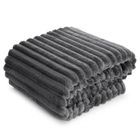 Eurofirany, koc d91 soft, 170-210 cm, stalowy
