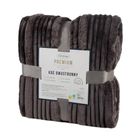 Eurofirany, koc Nina, 150-200 cm, stalowy