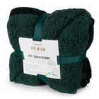 Eurofirany, koc, Tedy, 70-160 cm, ciemnozielony