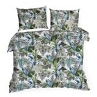 Eurofirany, komplet pościeli bawełnianej, Davos, 160-200 cm, zielony